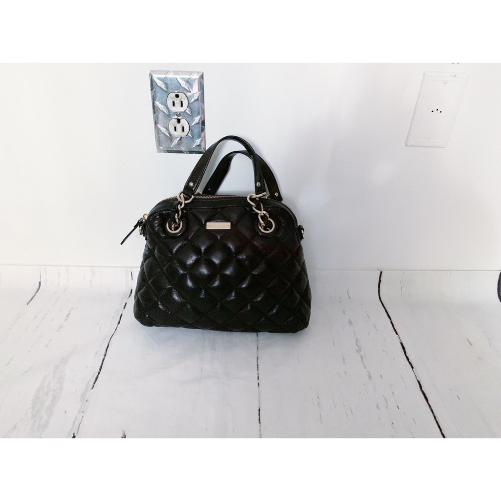 Kate Spade Black Georgina Satchel Handbag - Picture 2 of 14